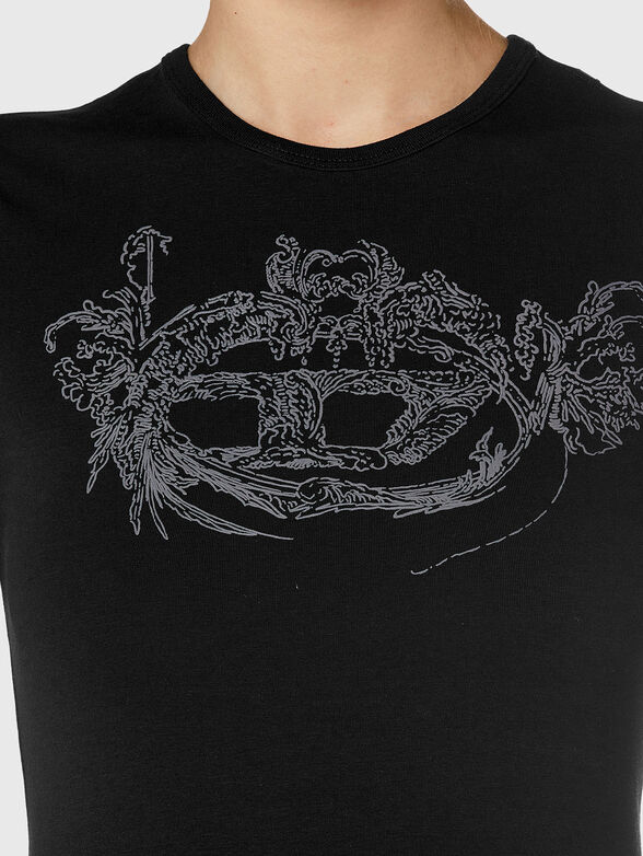 T-UNCUTIES-P3 cropped logo T-shirt - 4