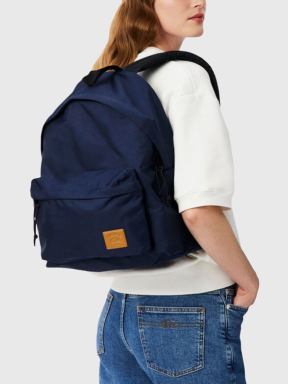 Unisex black backpack - 2
