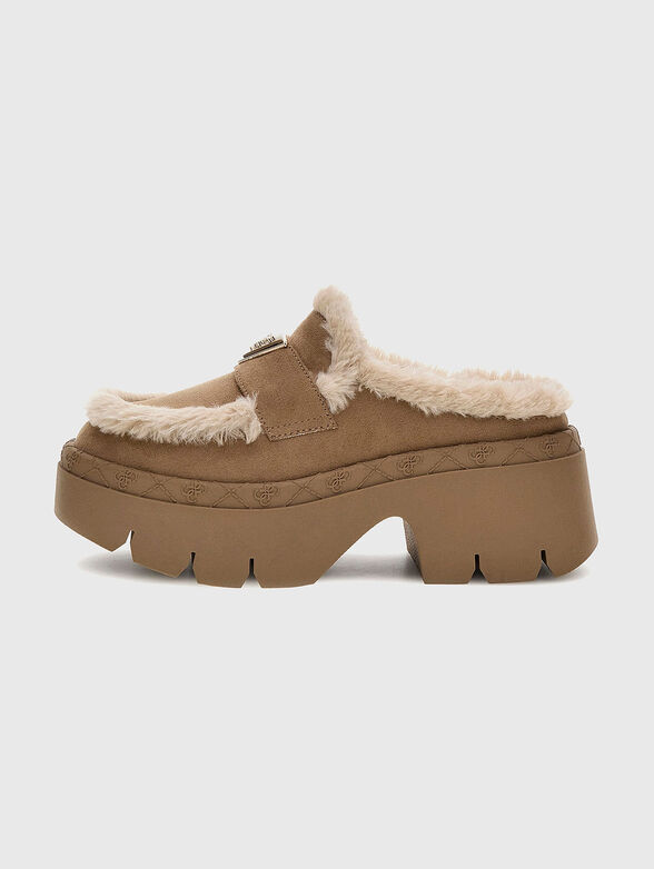 BRIDEEN shoes with triangular logo - 1