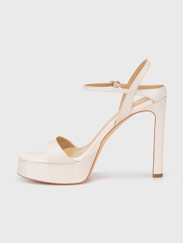 AMARA leather heeled shoes - 4