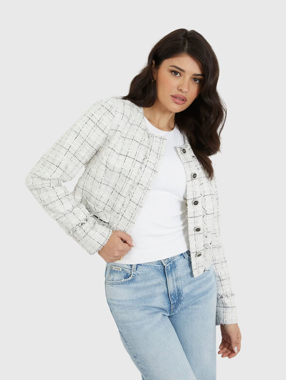 SOFIA tweed blazer - 1