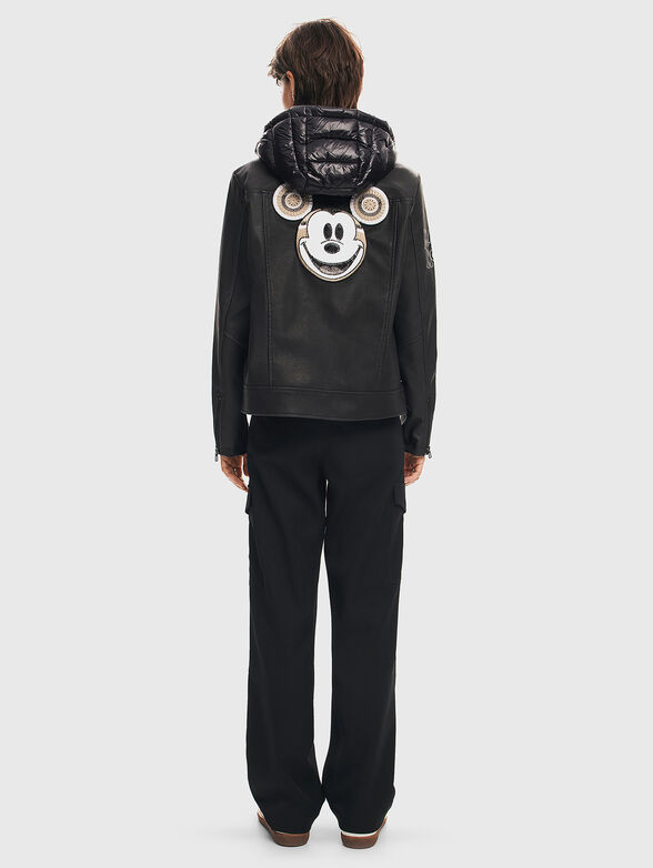 MICKEY MOUSE jacket with different textures - 2