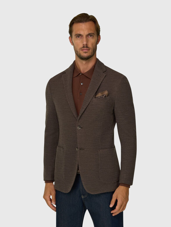 Wool blazer - 1