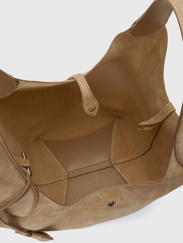 Leather bucket bag - 6