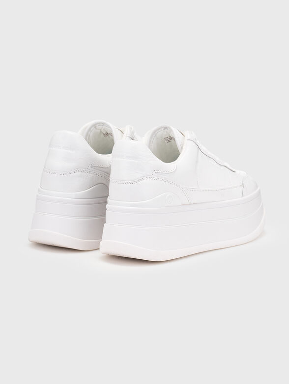 HAYES leather platform shoes - 3