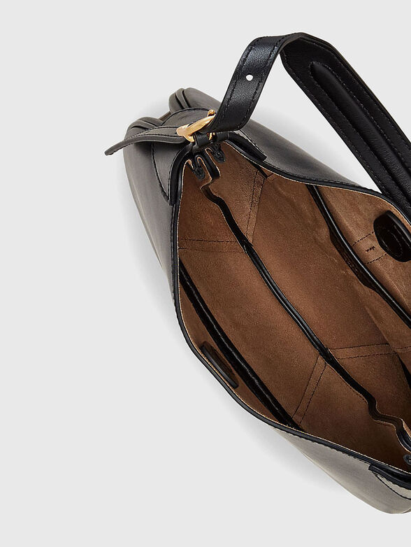 Leather bag with long strap - 6