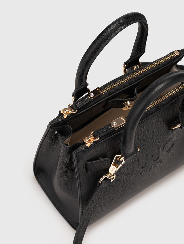 BOSTON handbag with embossed logo - 6