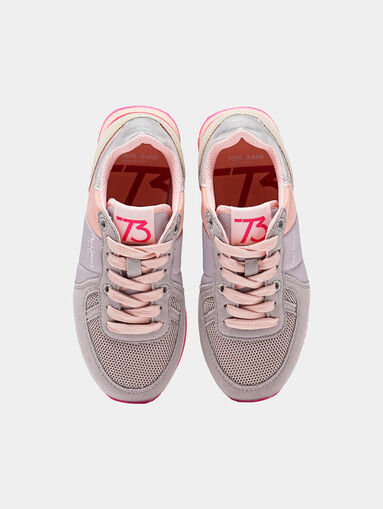Sneakers with pink details SYDNEY - 5