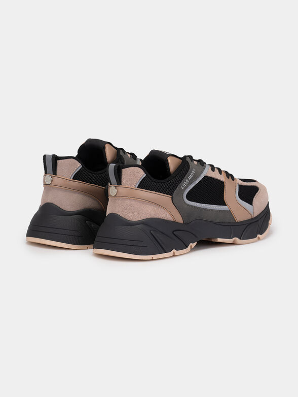 STANDOUT sneakers in beige and black - 3