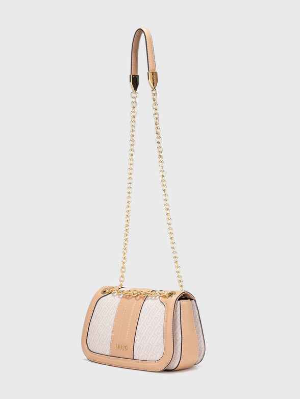 Crossbody bag with monogram logo print - 2