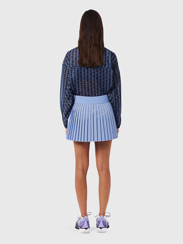 Pleated mini skirt - 2