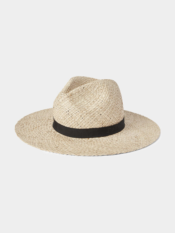 Raffia fedora sun hat - 1