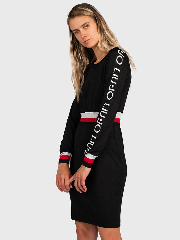 Dress with elastic waist - 1