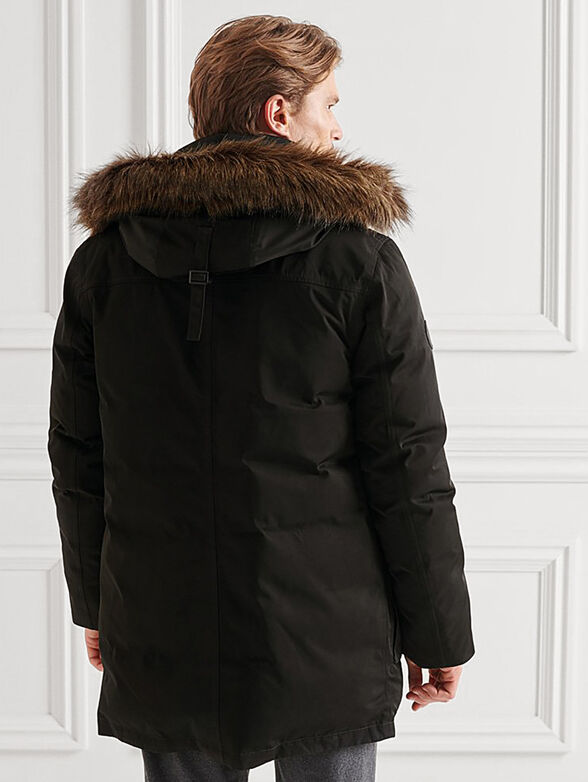 Winter jacket with a hood - 3