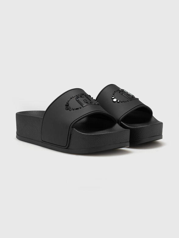 Black platform sandals MYKONOS 01 - 2