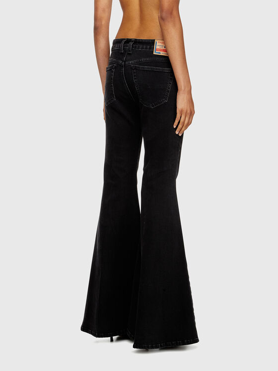 1970 D-BLEESS L.32 wide leg jeans with logo - 2