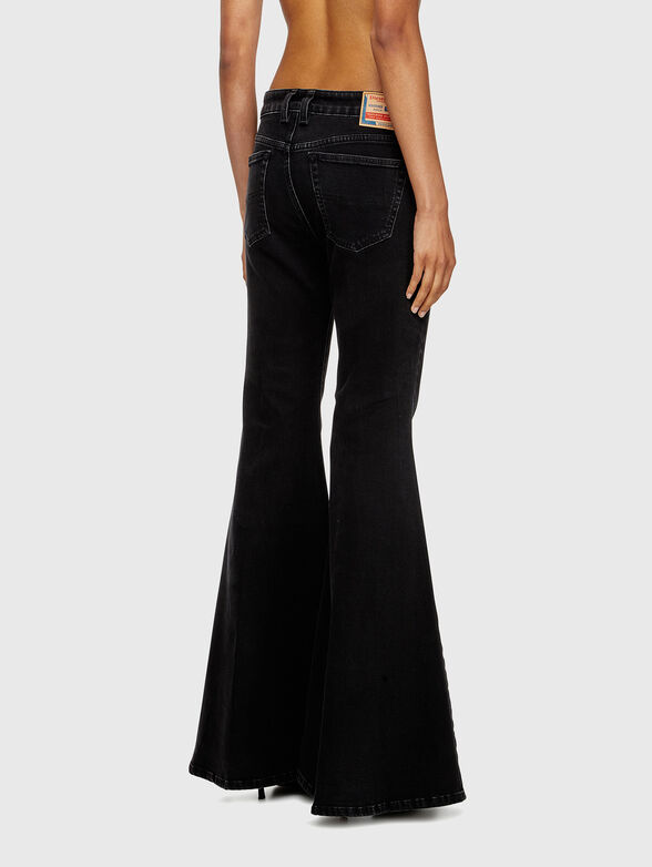 1970 D-BLEESS L.32 wide leg jeans with logo - 2