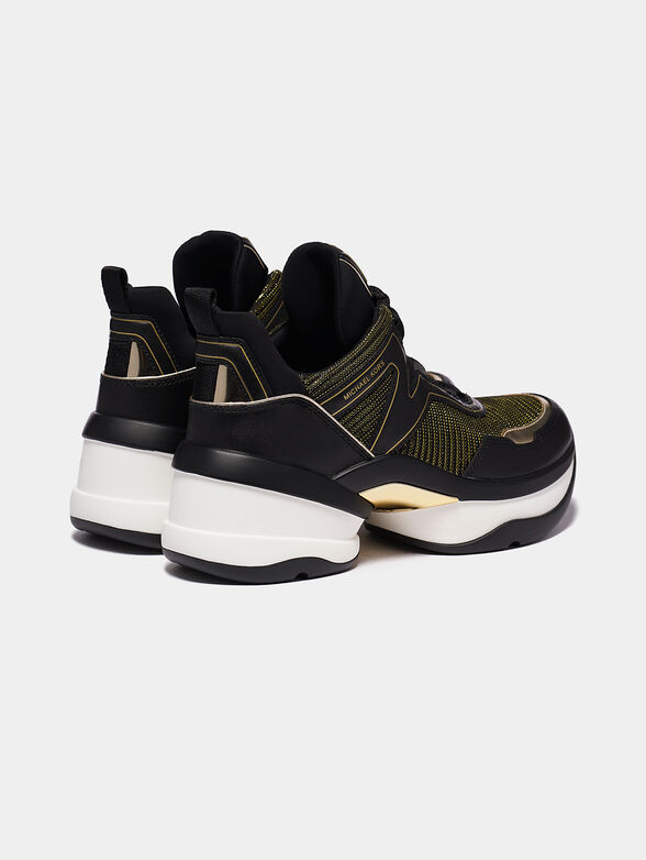 OLYMPIA sneakers with gold details - 2