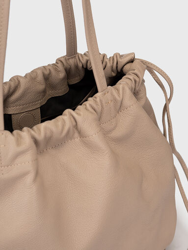 OSLO leather tote bag - 5