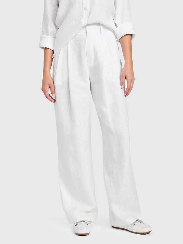 JENNY linen trousers - 1