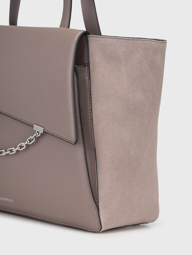 Bag with suede details - 5