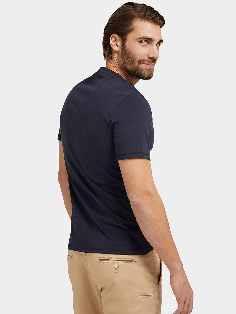 RITCHIE blue T-shirt with print - 3