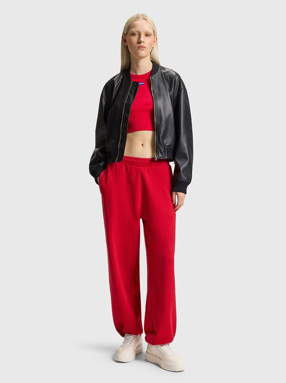 Скъсен топ с лого - 2