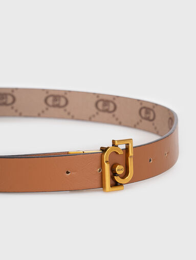 Belt with buckle logo - 5