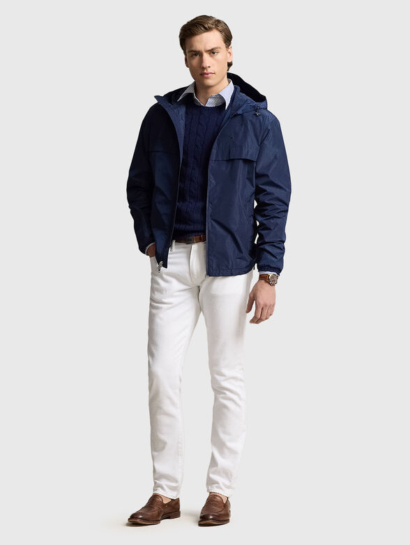 Windbreaker in dark blue colour - 2