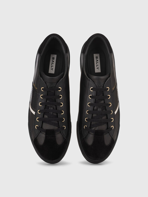 Leather sneakers - 5