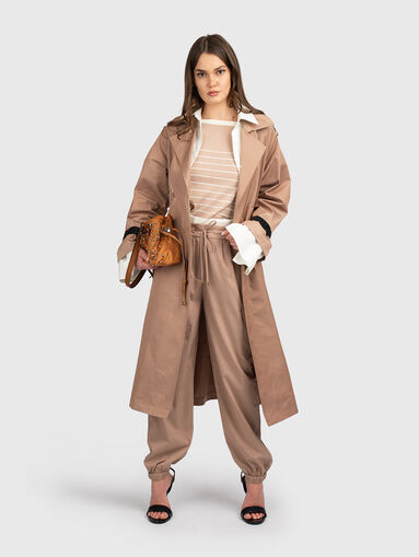 Cargo pants with a drawstring waist - 5