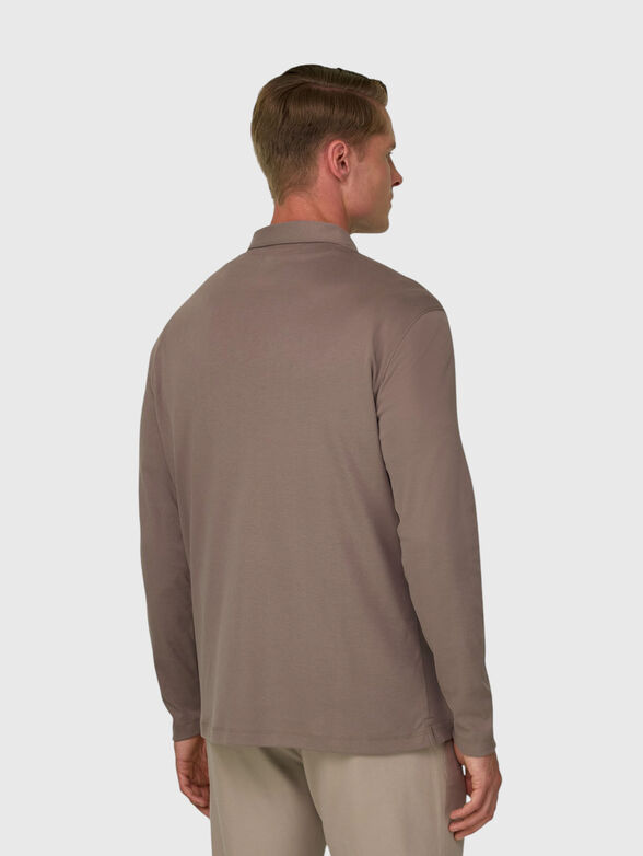 Cotton blend polo-shirt - 3