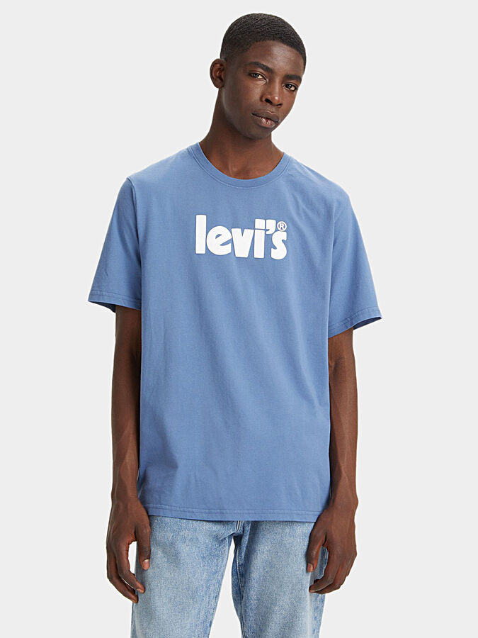 Cotton T-shirt with logo print brand LEVI'S® — /en