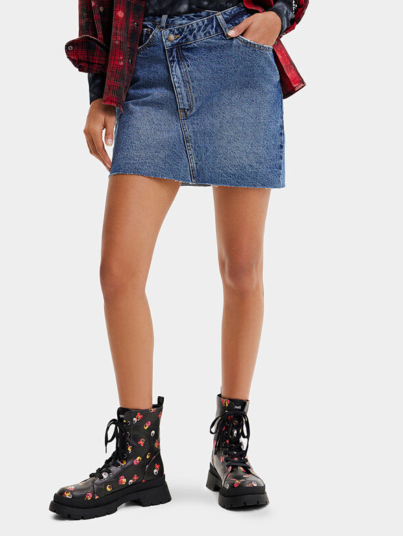 SOL denim skirt - 1