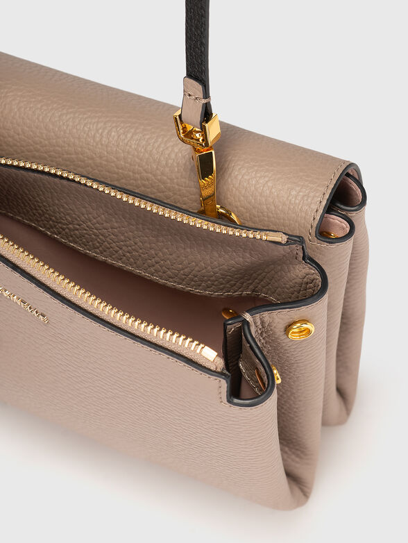 Leather bag with long strap - 5