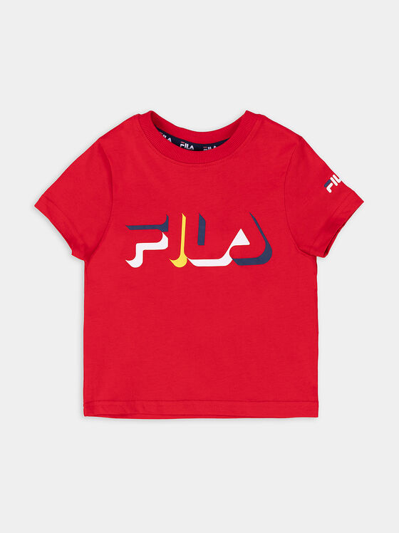 Червена тениска CANTERBURY с лого принт  - 1