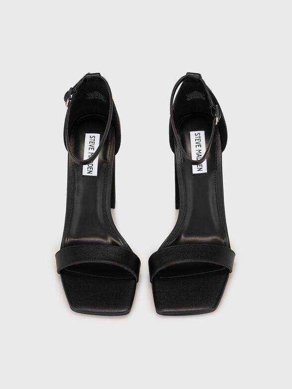 AIRY black heeled sandals - 6