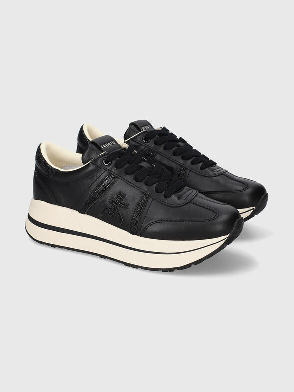 Bethcoin 8503 Black sport shoes - 2