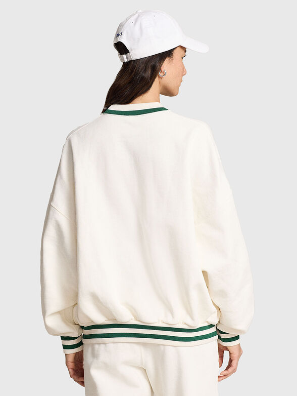 Sweatshirt with contrast logo - 3