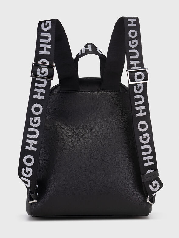 Black backpacks with logo accents - 2