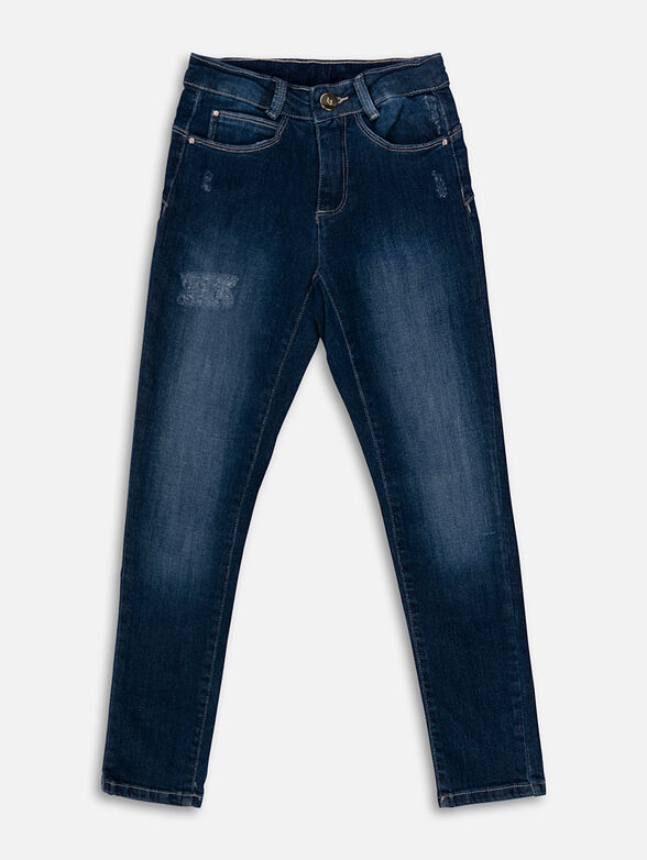 Skinny fit high-waisted jeans - 1