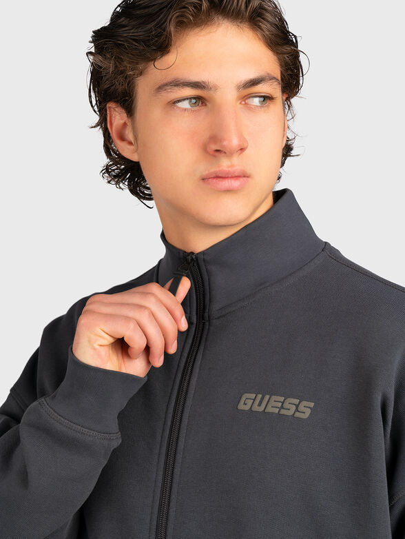 Sweatshirt with zip - 5