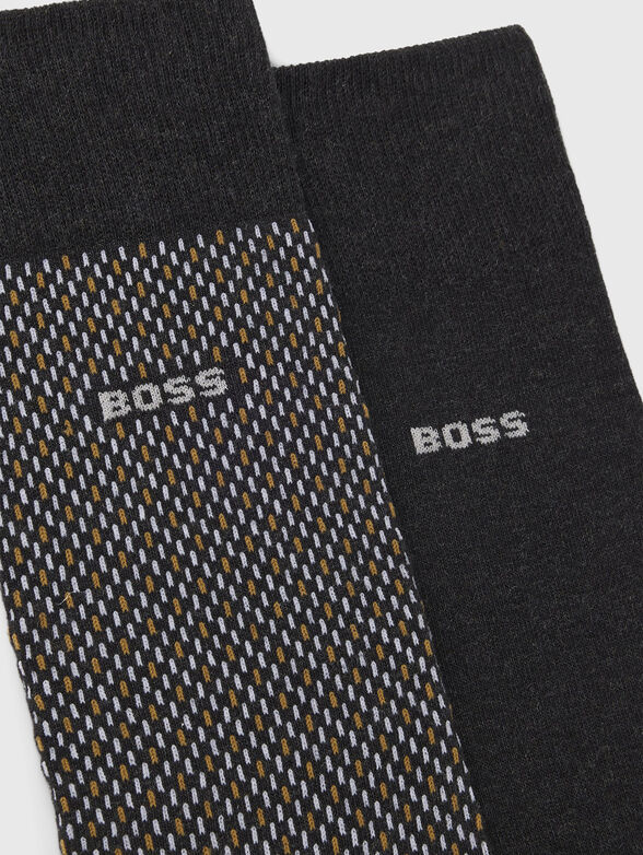 Set of two pairs of cotton socks - 2