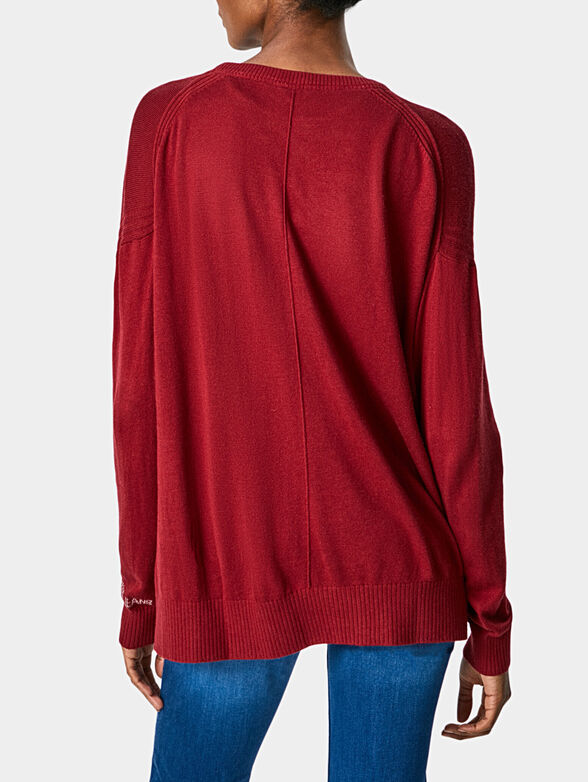 CAROL Sweater in black color - 2