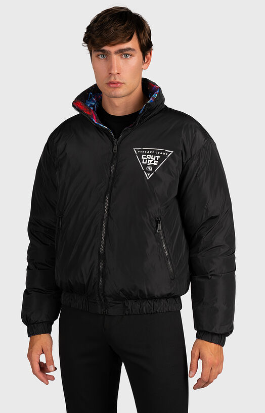 GALAXY reversible down jacket brand VERSACE JEANS COUTURE 