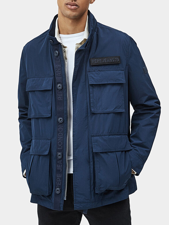 DASTAN jacket in blue color - 1