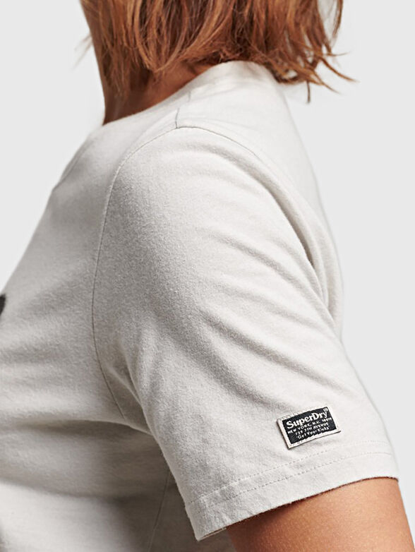 T-shirt with shiny accent - 4