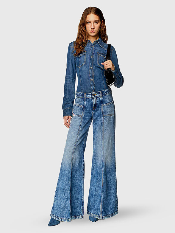 D-AKII L.30 charleston jeans - 4