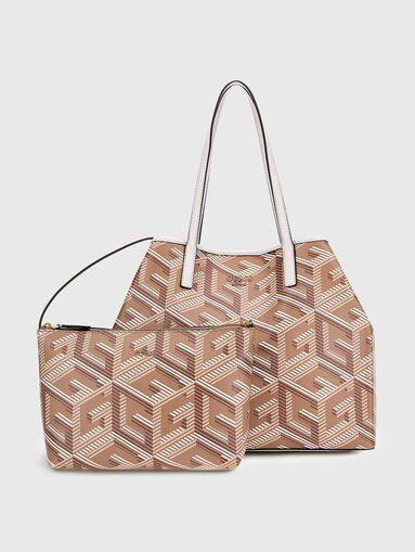 VIKKY brown shopper bag - 3
