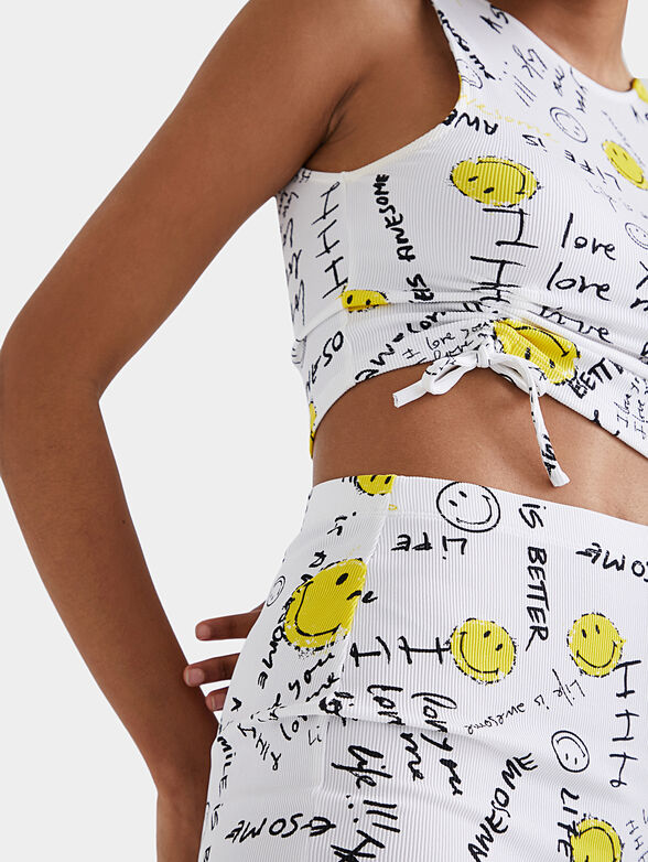 Crop top Smiley - 5